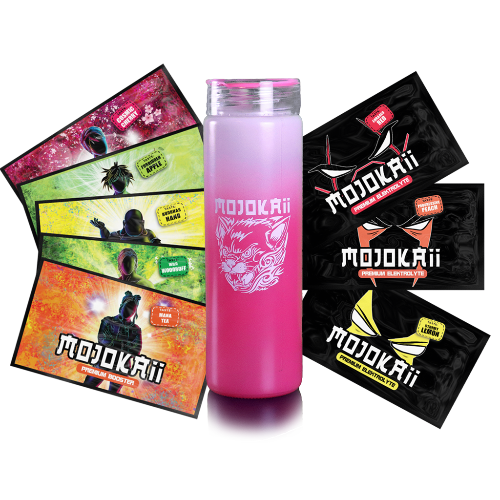 Probebundle | 8 Proben | 8 Portionen | Glas-Shaker
