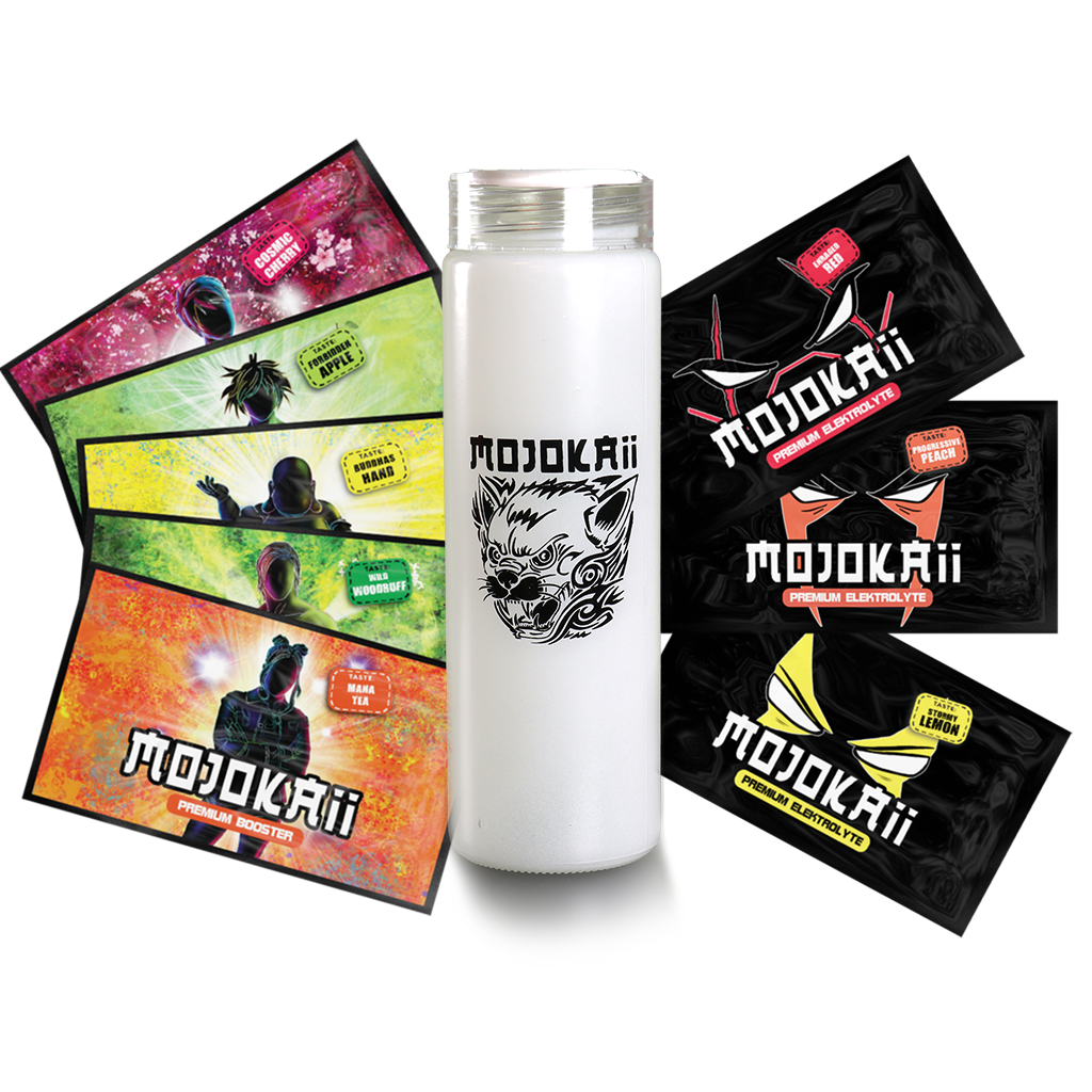 Probebundle | 8 Proben | 8 Portionen | Glas-Shaker