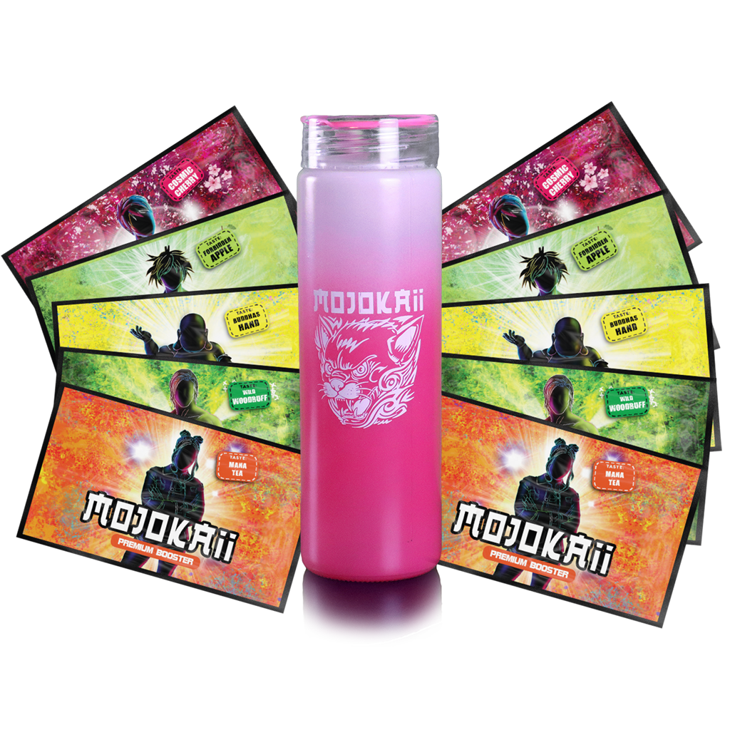 Booster Probebundle | 10 Proben | Glas-Shaker 400ml