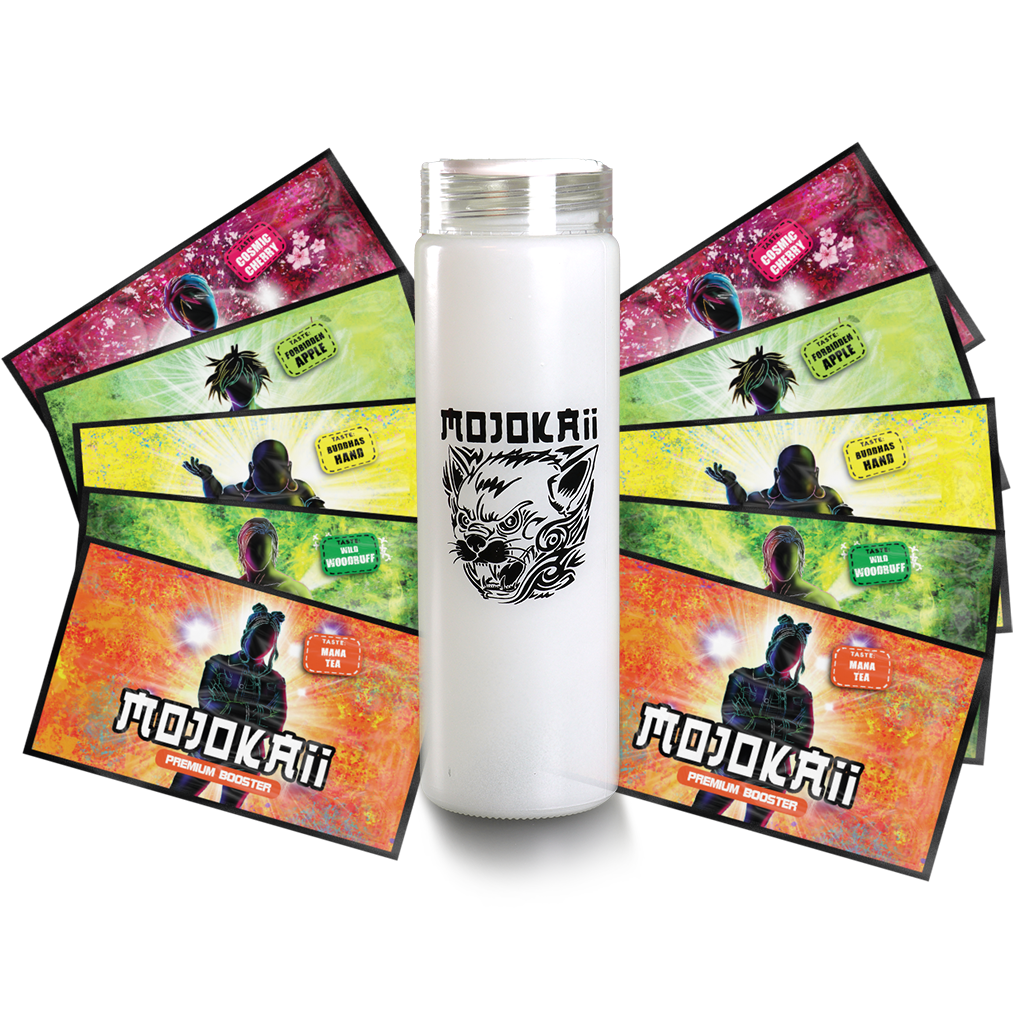 Booster Probebundle | 10 Proben | Glas-Shaker 400ml