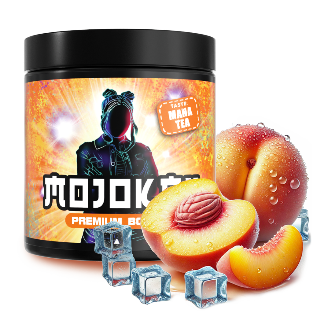 Mana Tea - Premium Focus Booster - Ice Tea Pfirsich - 250g - 50 Portionen