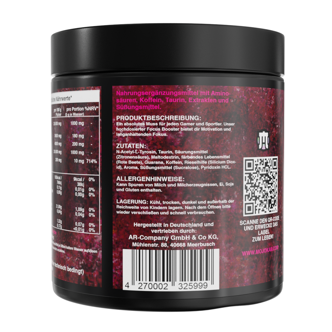 Cosmic Cherry - Premium Focus Booster - Kirsche - 250g - 50 Portionen