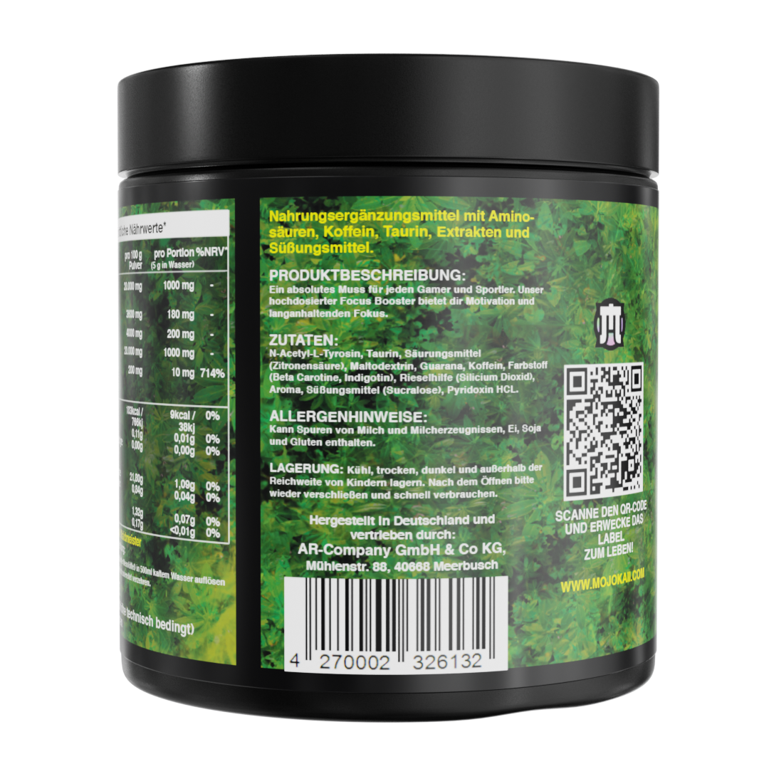 Wild Woodruff - Premium Focus Booster - Waldmeister - 250g - 50 Portionen