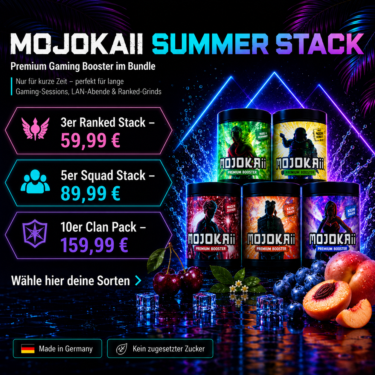 MOJOKAII Summer Stack