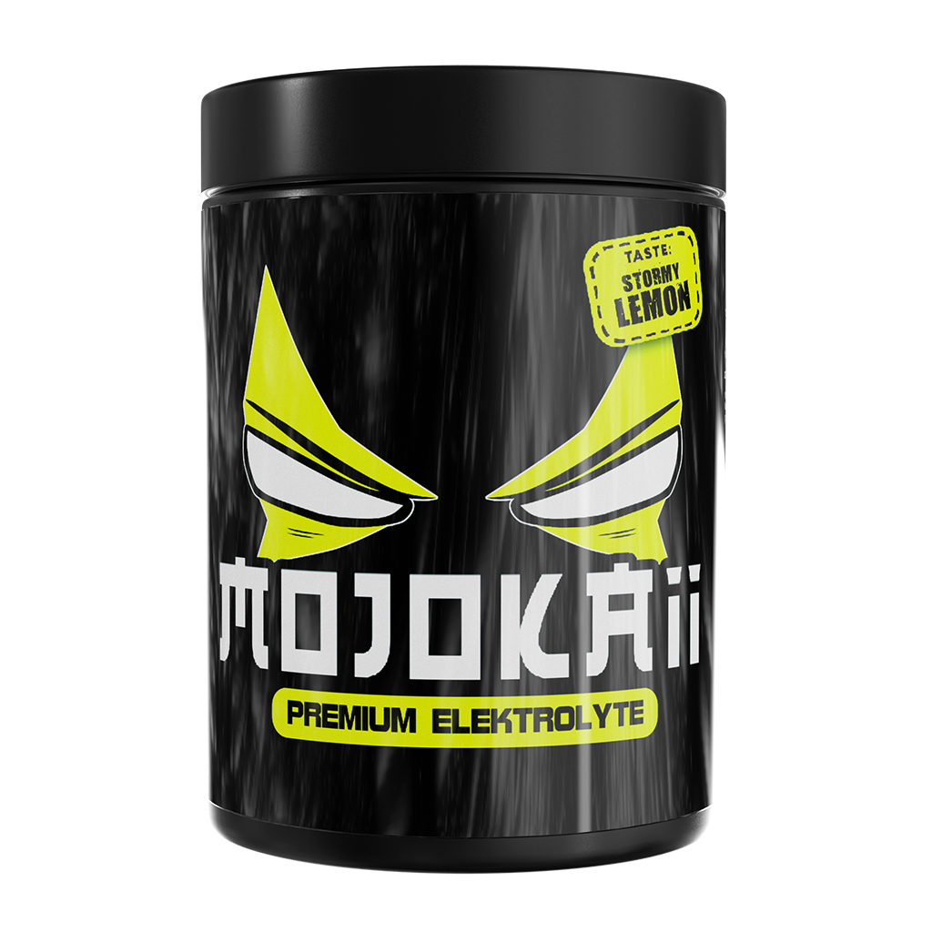 MOJOKAII Premium Elektrolyte Stormy Lemon 400g 40 Portionen mojokaii-premium-elektrolyte-stormy-lemon-400g-40-portionen
